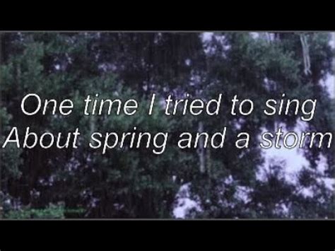 spring and a storm lyrics|mr moon tally hall.